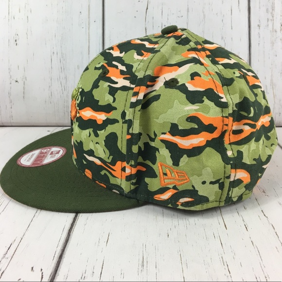 RARE Camo NewEra 9Fifty SnapBack Blue Jays Hat NEW - Picture 4 of 9
